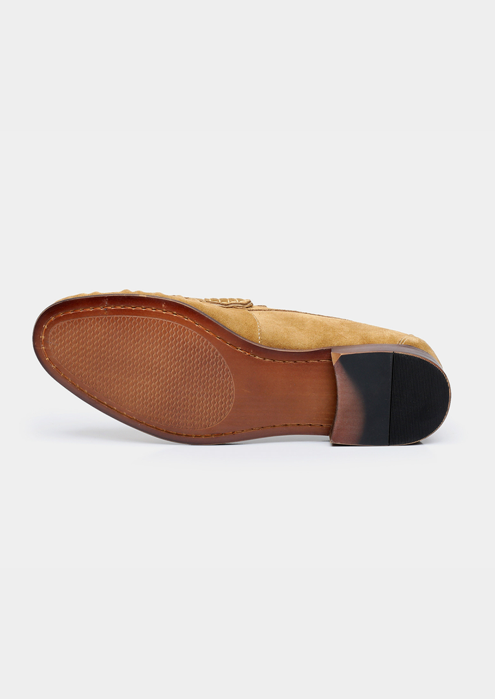 Classic Penny Suede Loafers caramel image 11 #color_caramel
