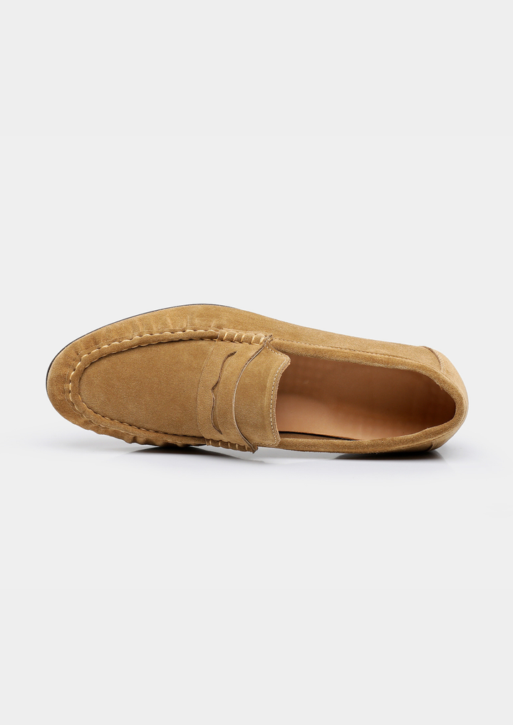Classic Penny Suede Loafers caramel image 4 #color_caramel