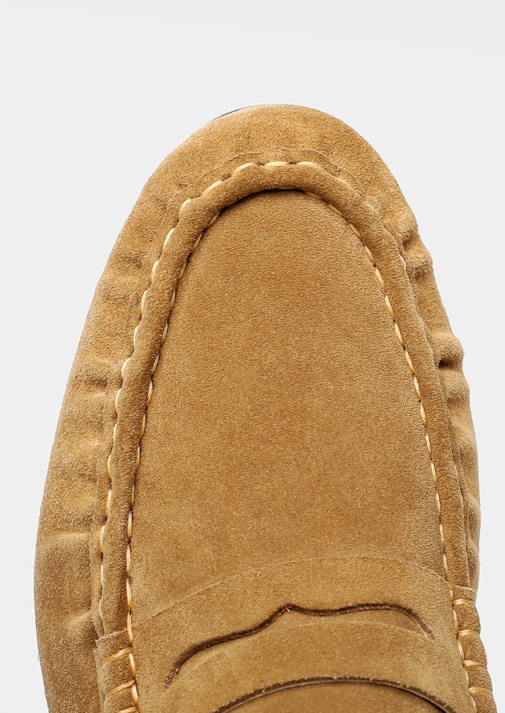 Classic Penny Suede Loafers caramel image 9 #color_caramel