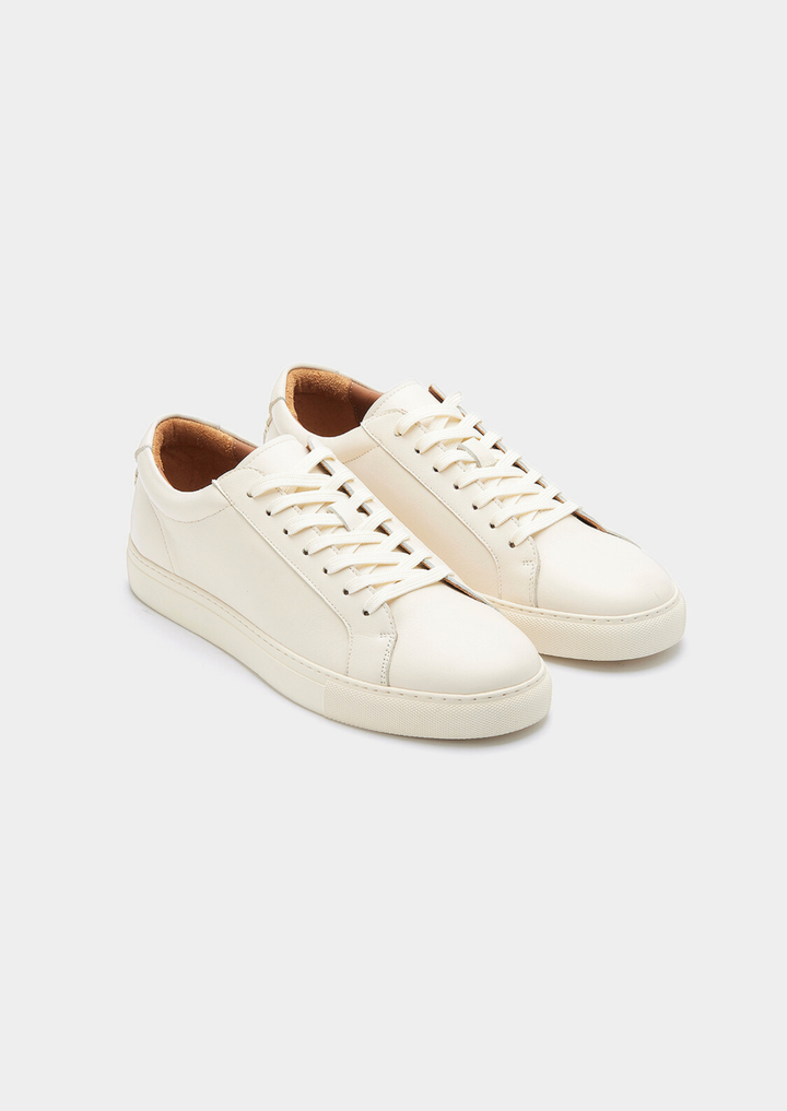 Essential Leather Sneaker ivory image 2 #color_ivory