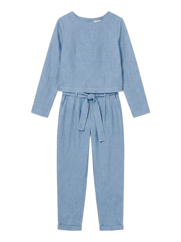 Cotton-Linen Monochrome Capsule lightblue image 2 