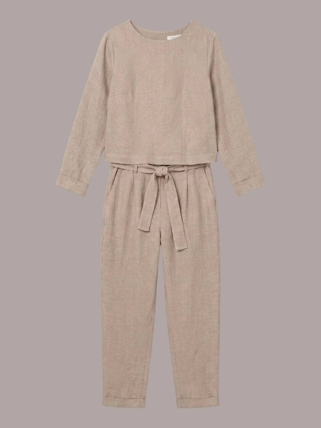 Cotton-Linen Monochrome Capsule beige image 2 