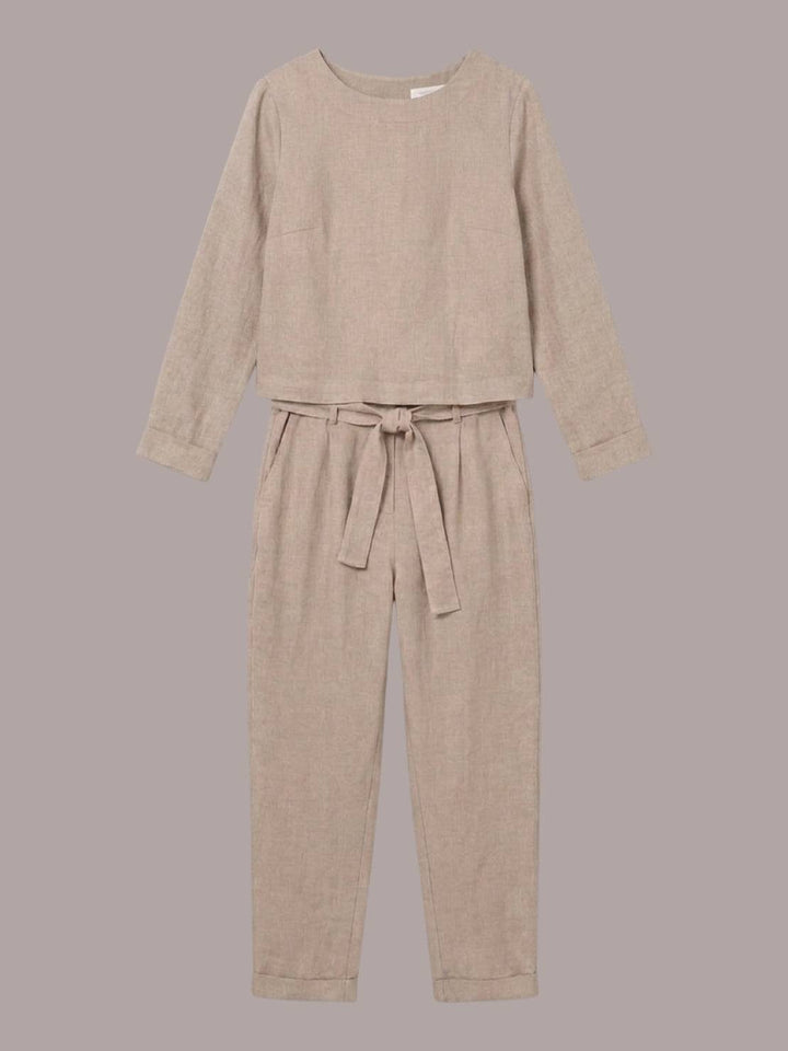 Cotton-Linen Monochrome Capsule beige image 2 