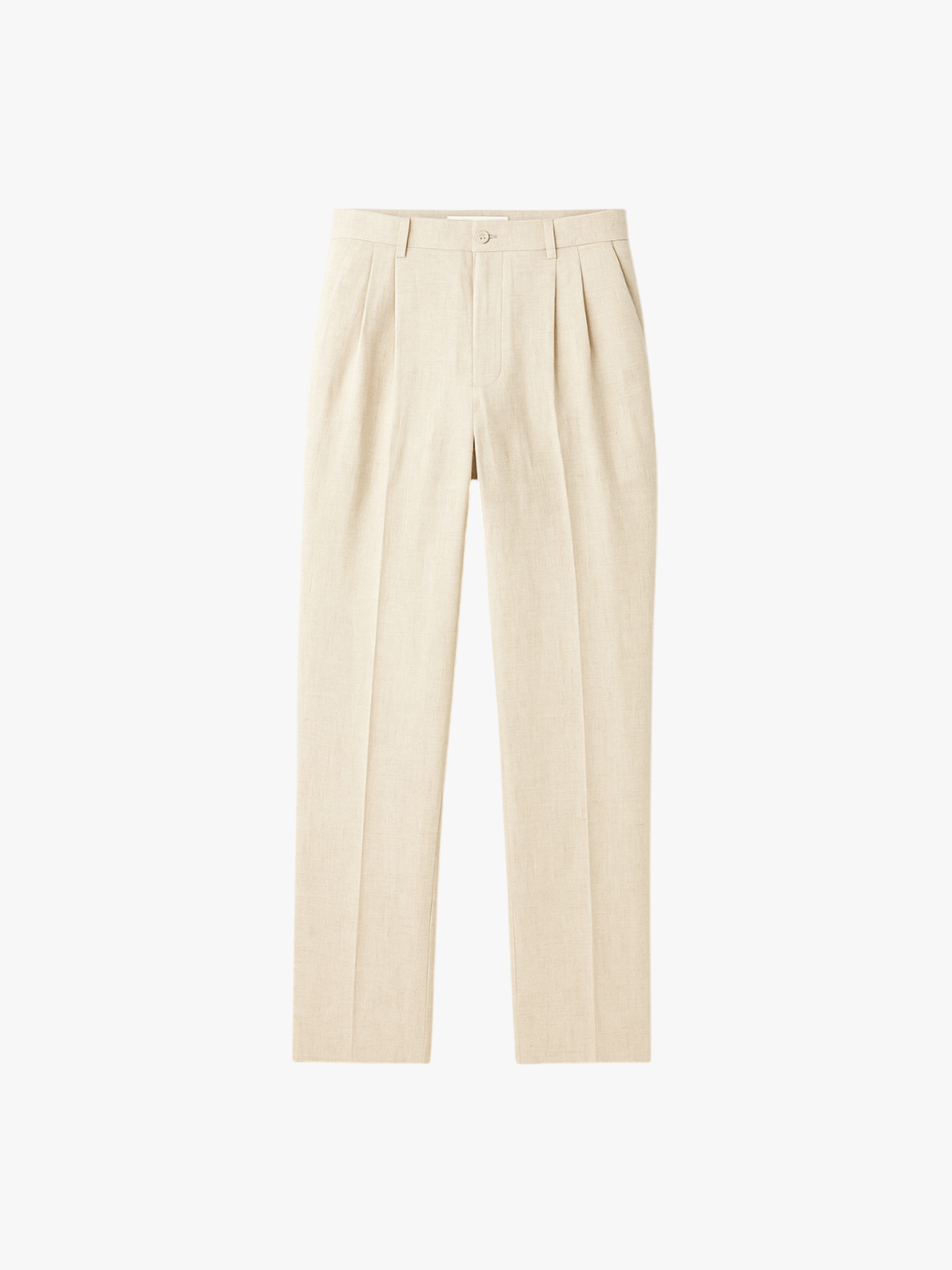 Old Money Premium Linen High Waist Trousers