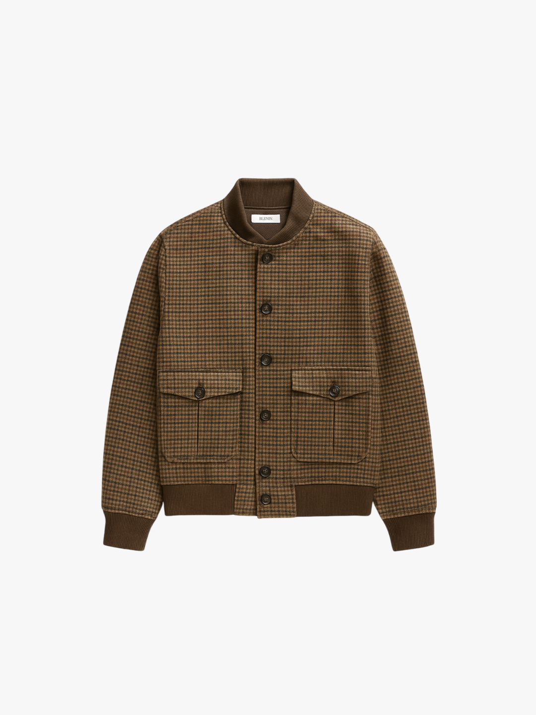 Autumn Countryside English Plaid Jacket