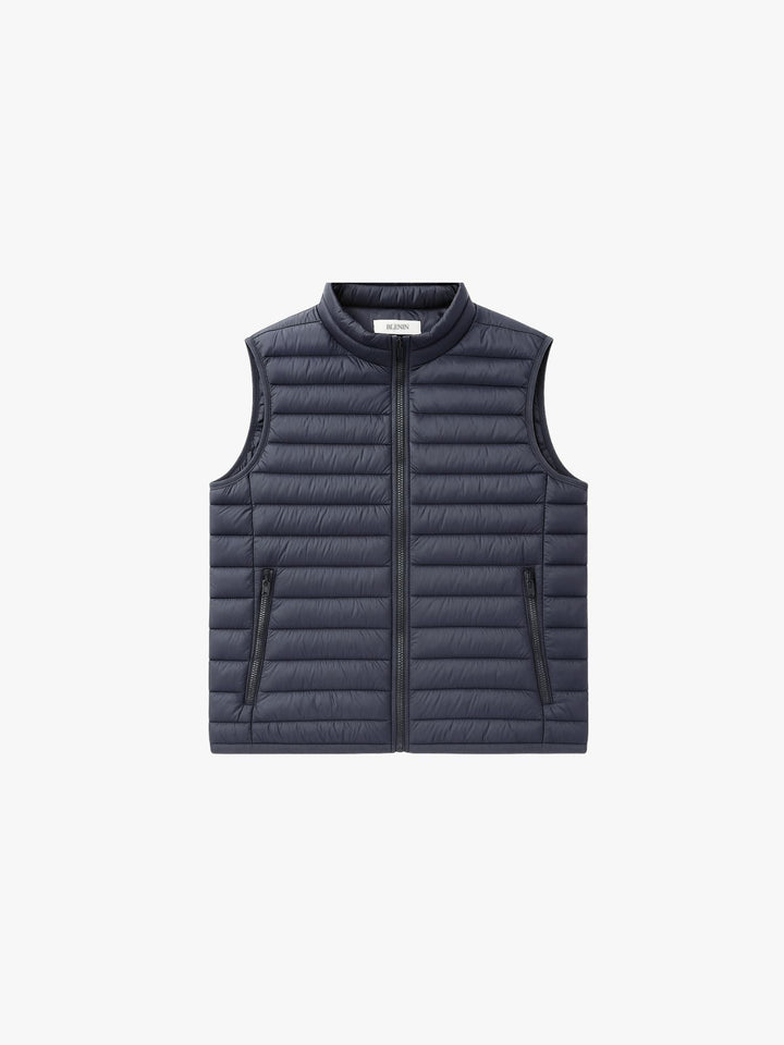 Quiet Luxury Sleeveless Zip-Up Vest