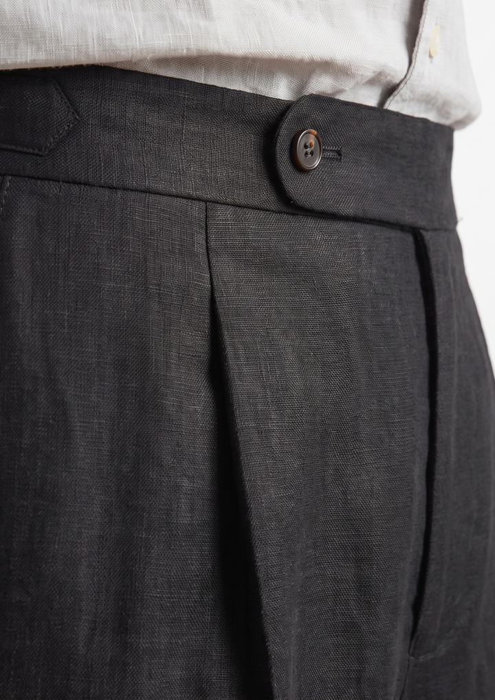 Tuscany Pleated Coastal Trousers black image 3 #color_black
