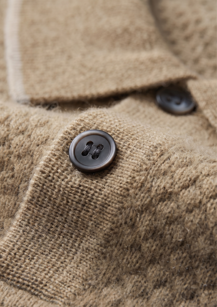 The Cashmere Two-Tone Polo beige image 3 #color_beige