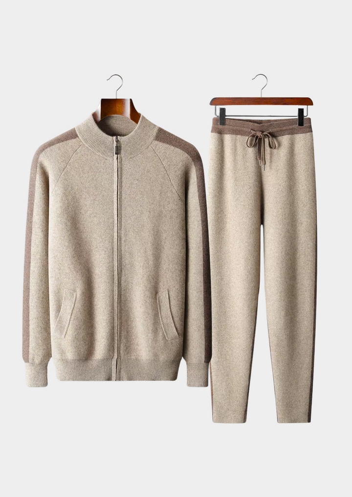 Premium Cashmere Torino Leisure Set sand image 1 #color_sand