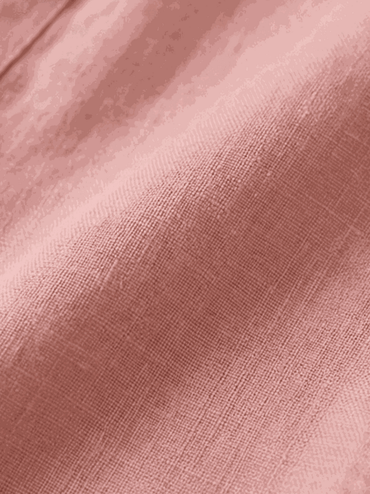 Pure Linen Age-Defying Button Detail Shirt pastel pink image 5 