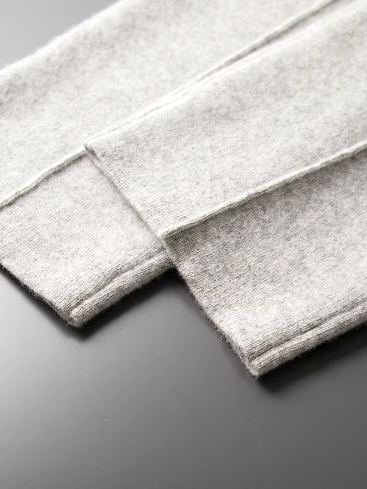 Pure Merino Light Gray Trousers light gray image 7 #color_light-gray