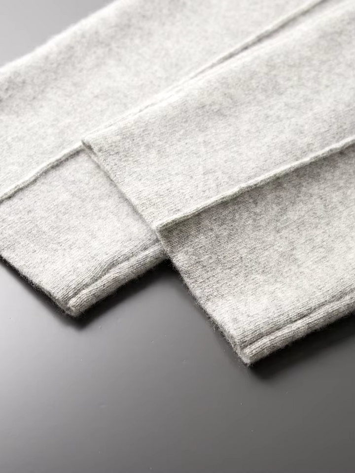 Pure Merino Light Gray Trousers light gray image 7 #color_light-gray