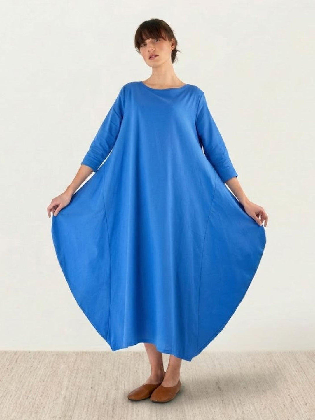 Bohemian Maxi Dress royal blue image 4 
