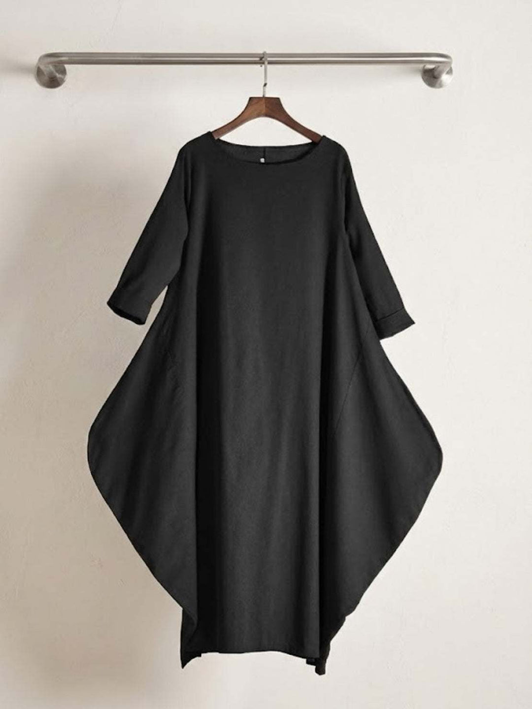 Bohemian Maxi Dress black image 5 