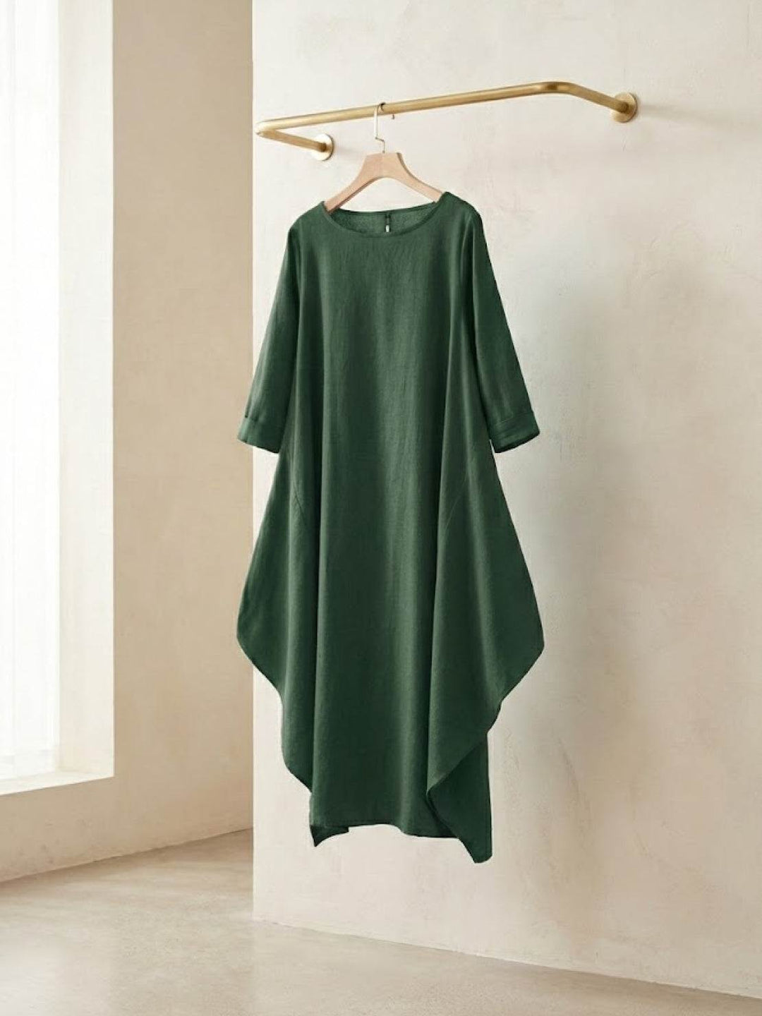 Bohemian Maxi Dress dark green image 5 