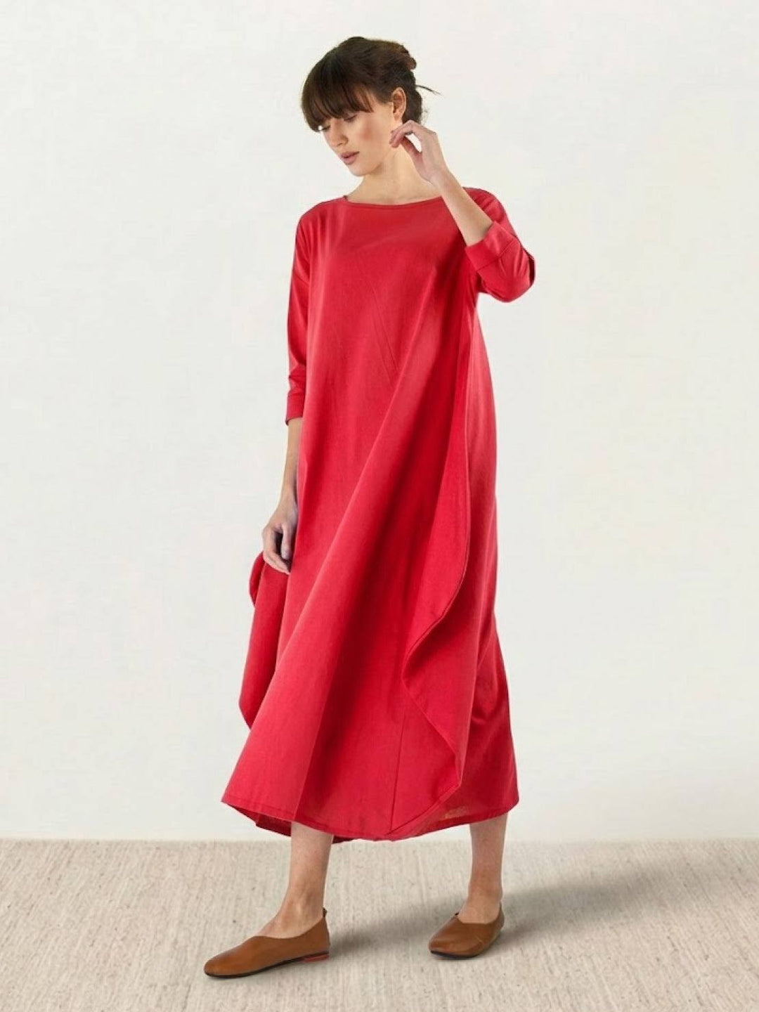 Bohemian Maxi Dress red image 1 