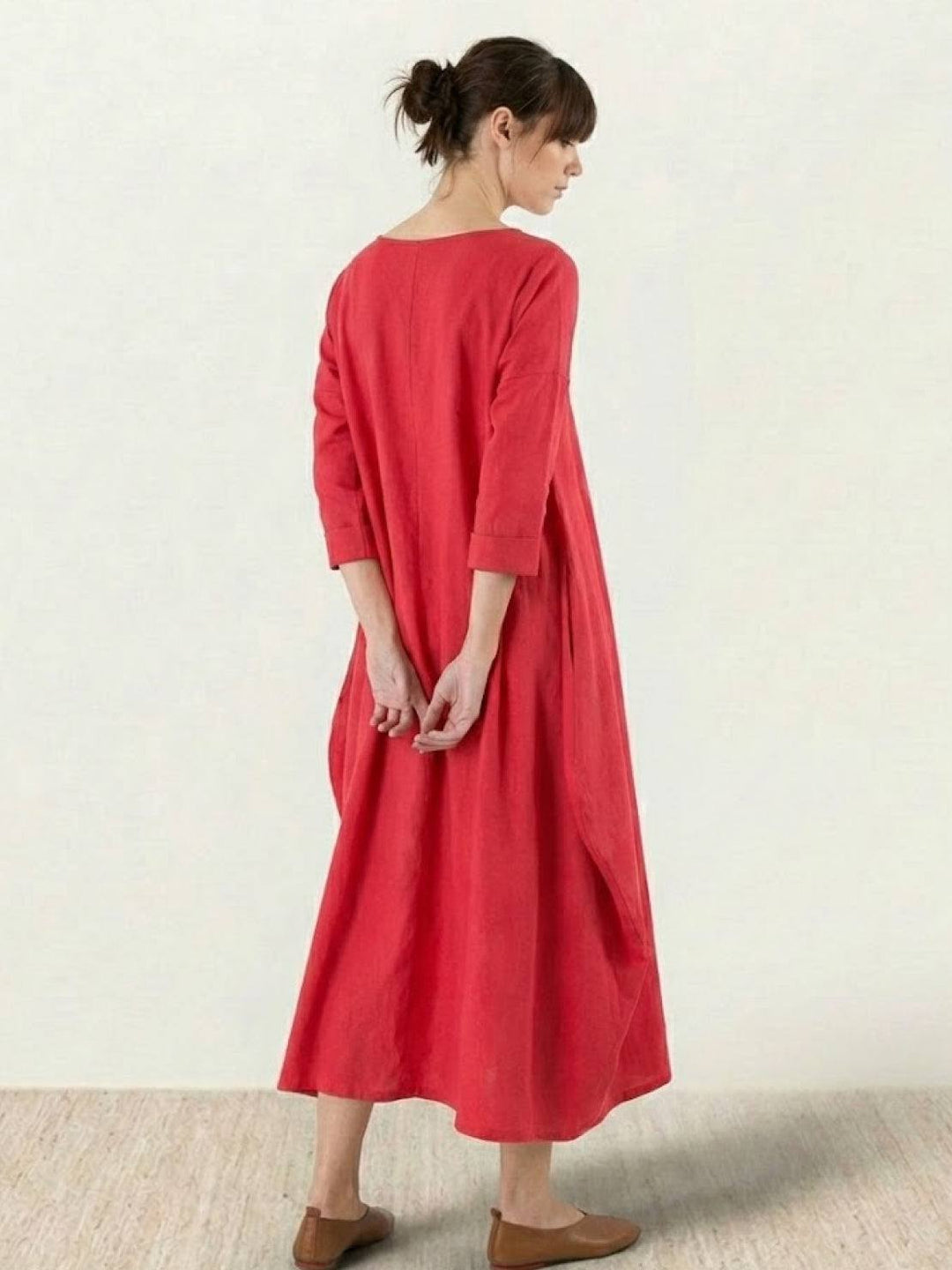Bohemian Maxi Dress red image 3 