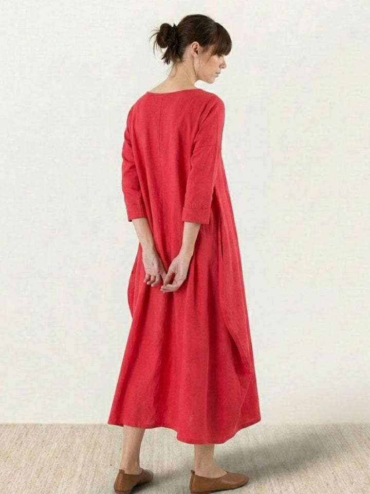 Bohemian Maxi Dress red image 3 