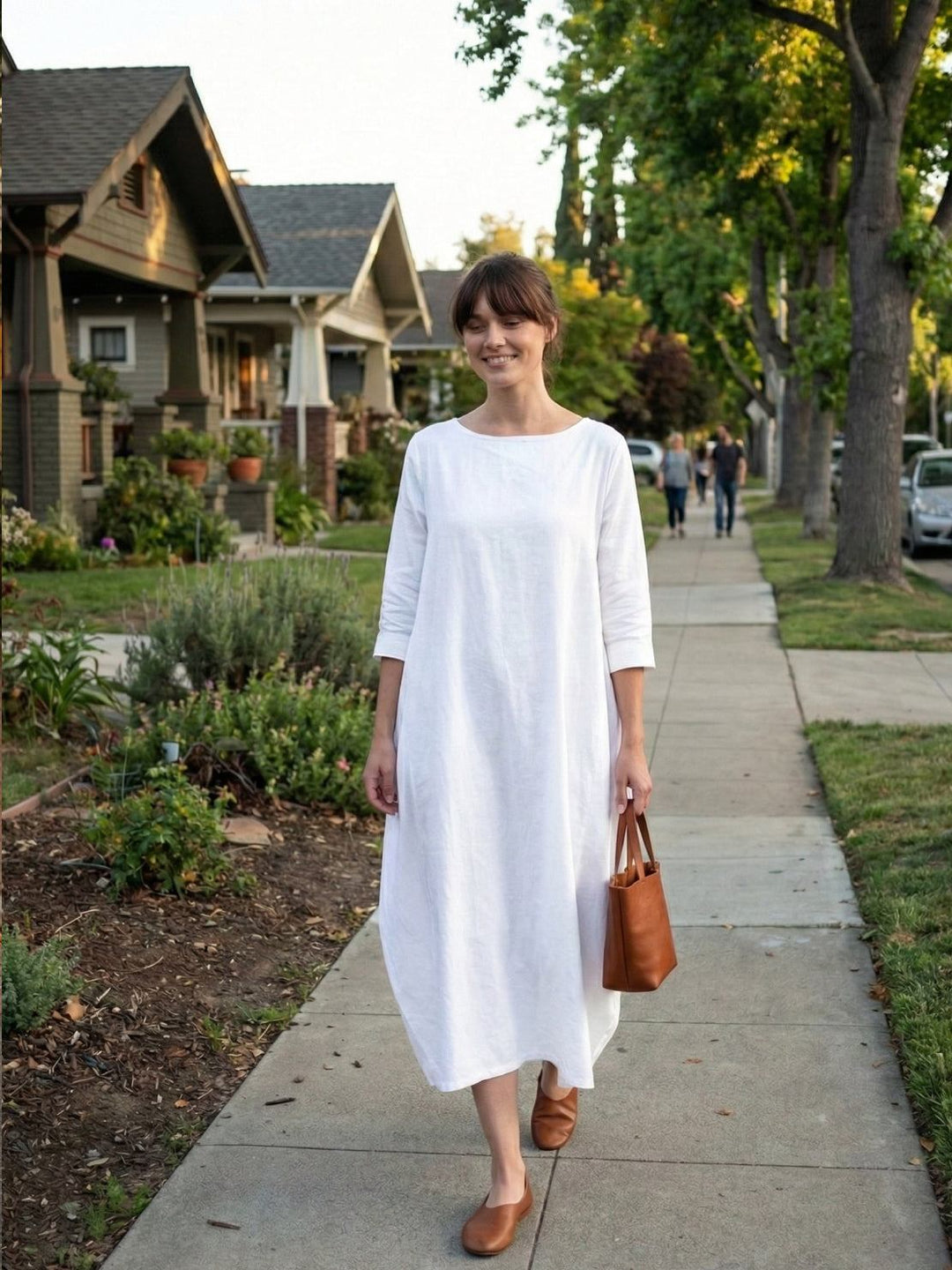 Bohemian Maxi Dress white image 2 