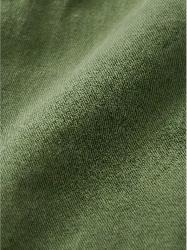 Casual Button-Down Utility-Chic Trousers with Pockets green image 5 