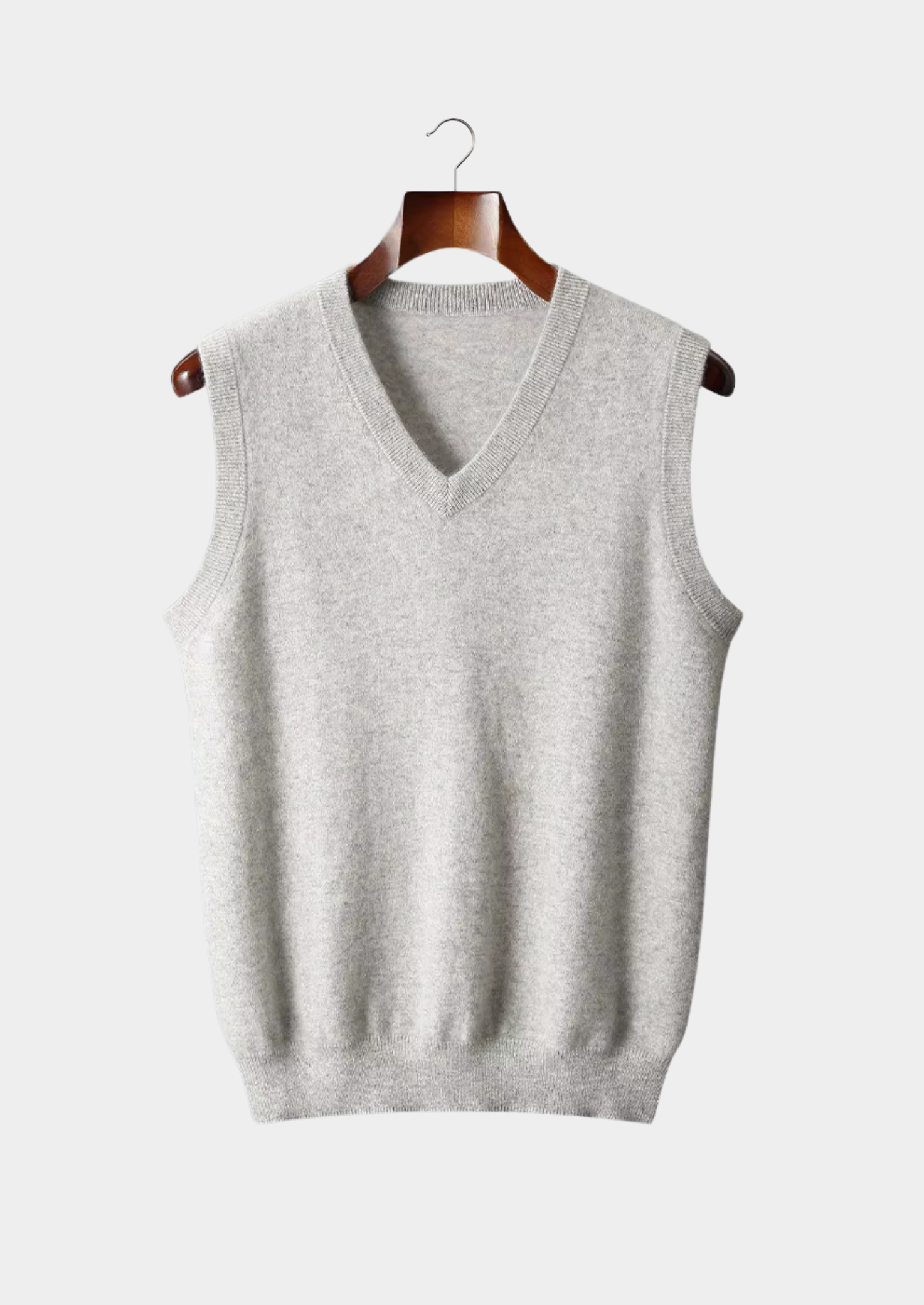 The Pure Merino V-Neck Vest