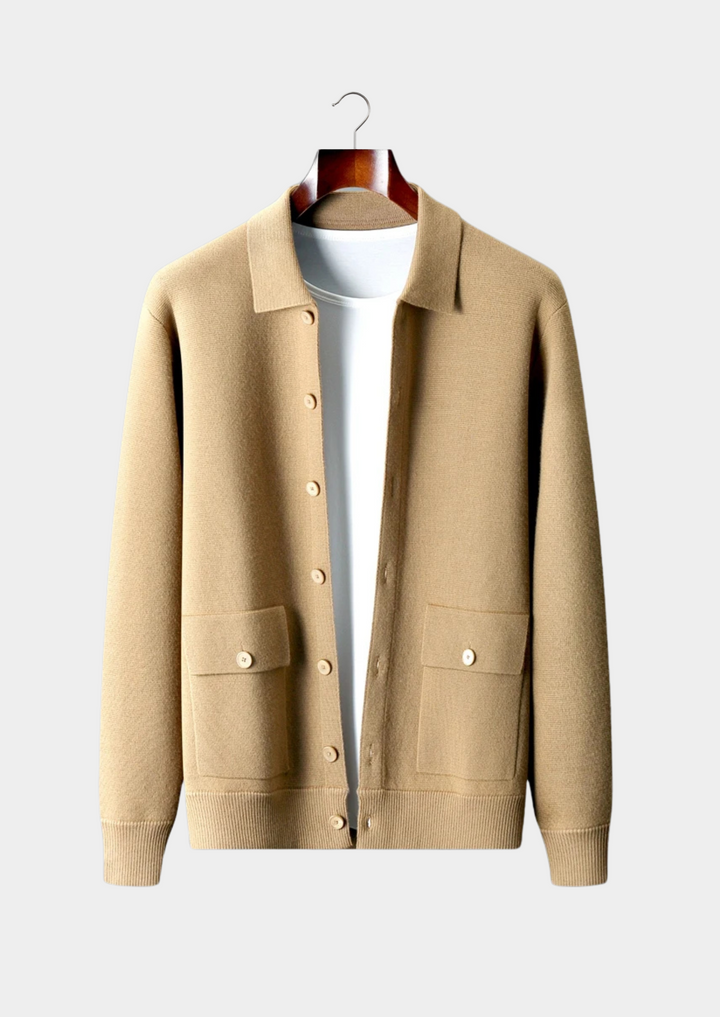 Pure Merino Honey Overshirt honey mustard image 1 #color_honey-mustard