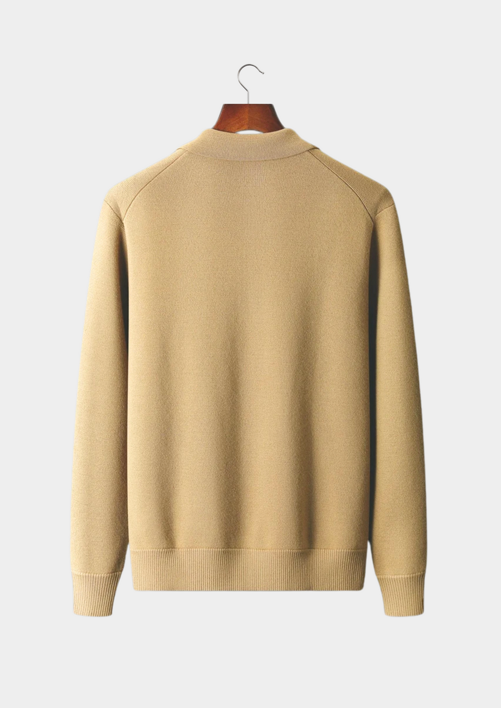 Pure Merino Honey Overshirt honey mustard image 2 #color_honey-mustard