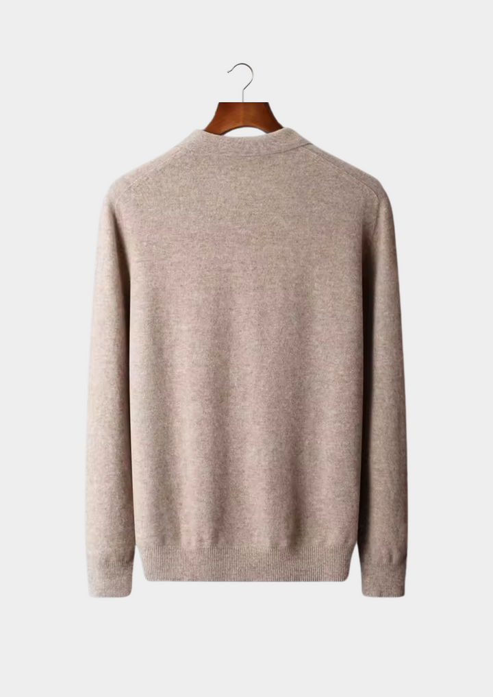 Pure Merino Sweater Polo light grey image 5 #color_light-grey