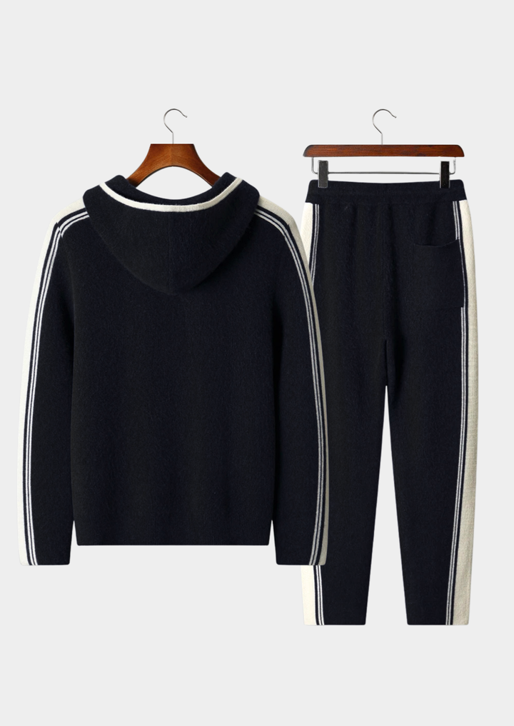 Pure Extra-Fine Merino Wool Damien Set black image 2 #color_black