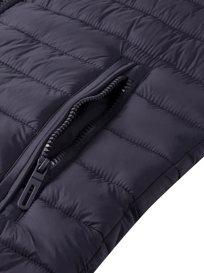 Quiet Luxury Sleeveless Zip-Up Vest