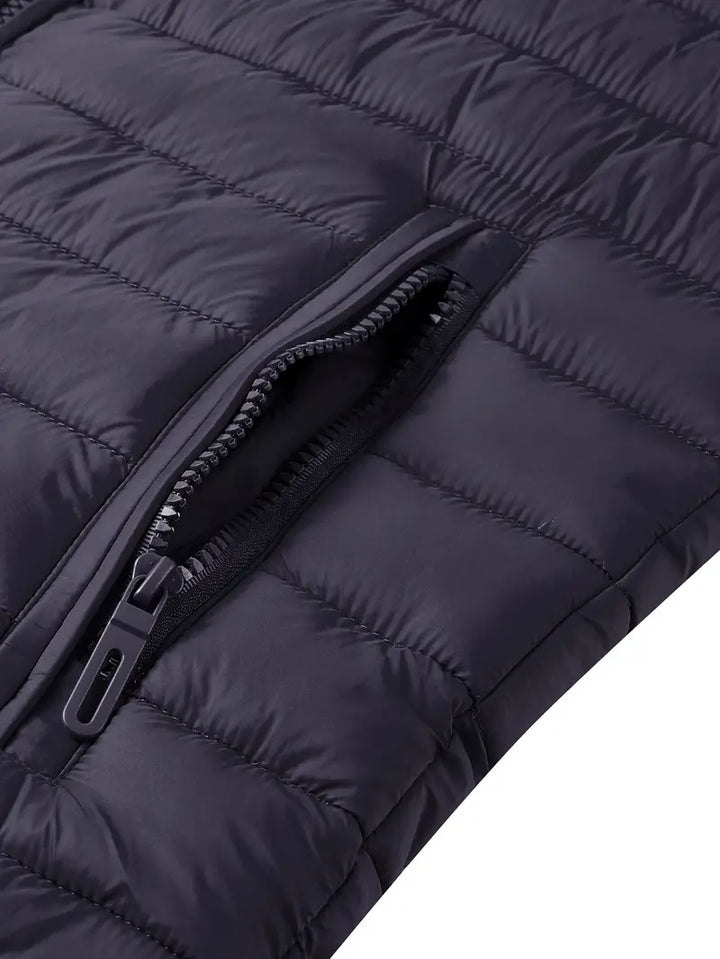 Quiet Luxury Sleeveless Zip-Up Vest