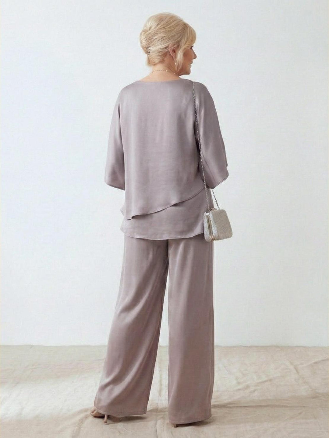 Elegant Layers Two-Piece Set gray image 5 