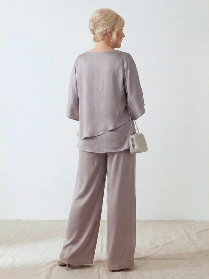 Elegant Layers Two-Piece Set gray image 5 
