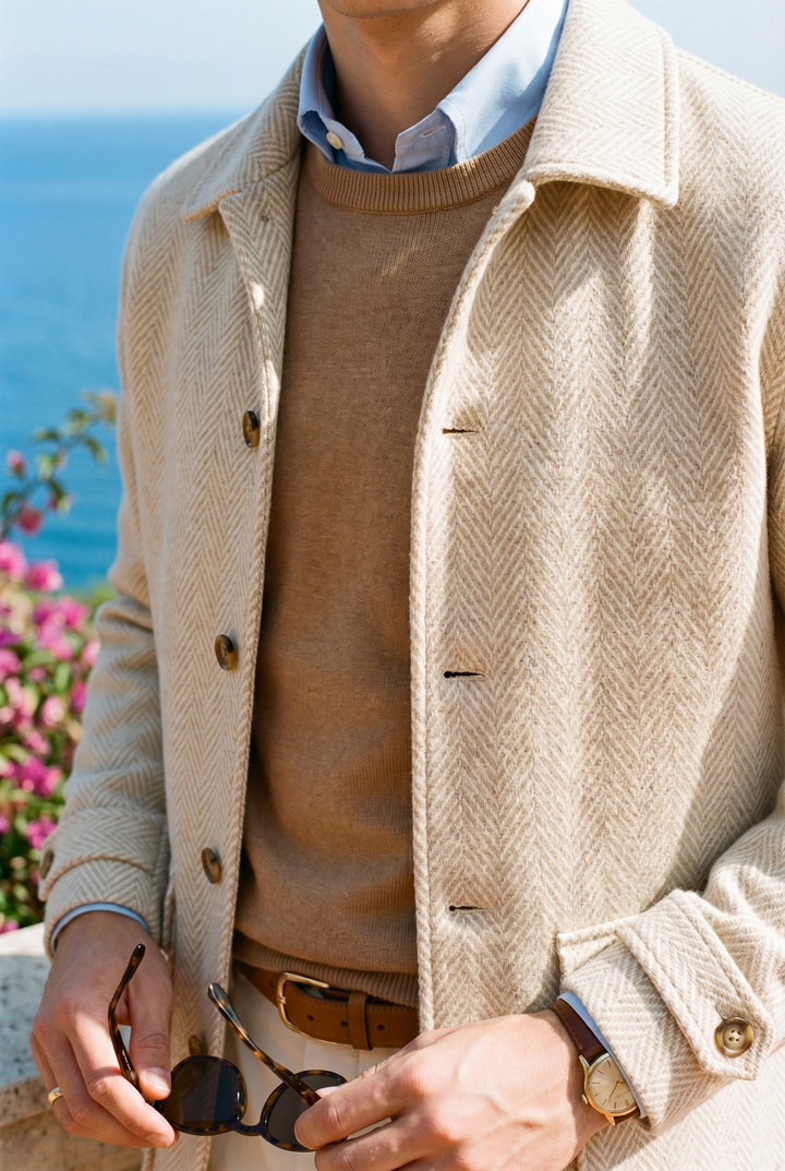 Smart Luxury British Casual Woolen Jacket
