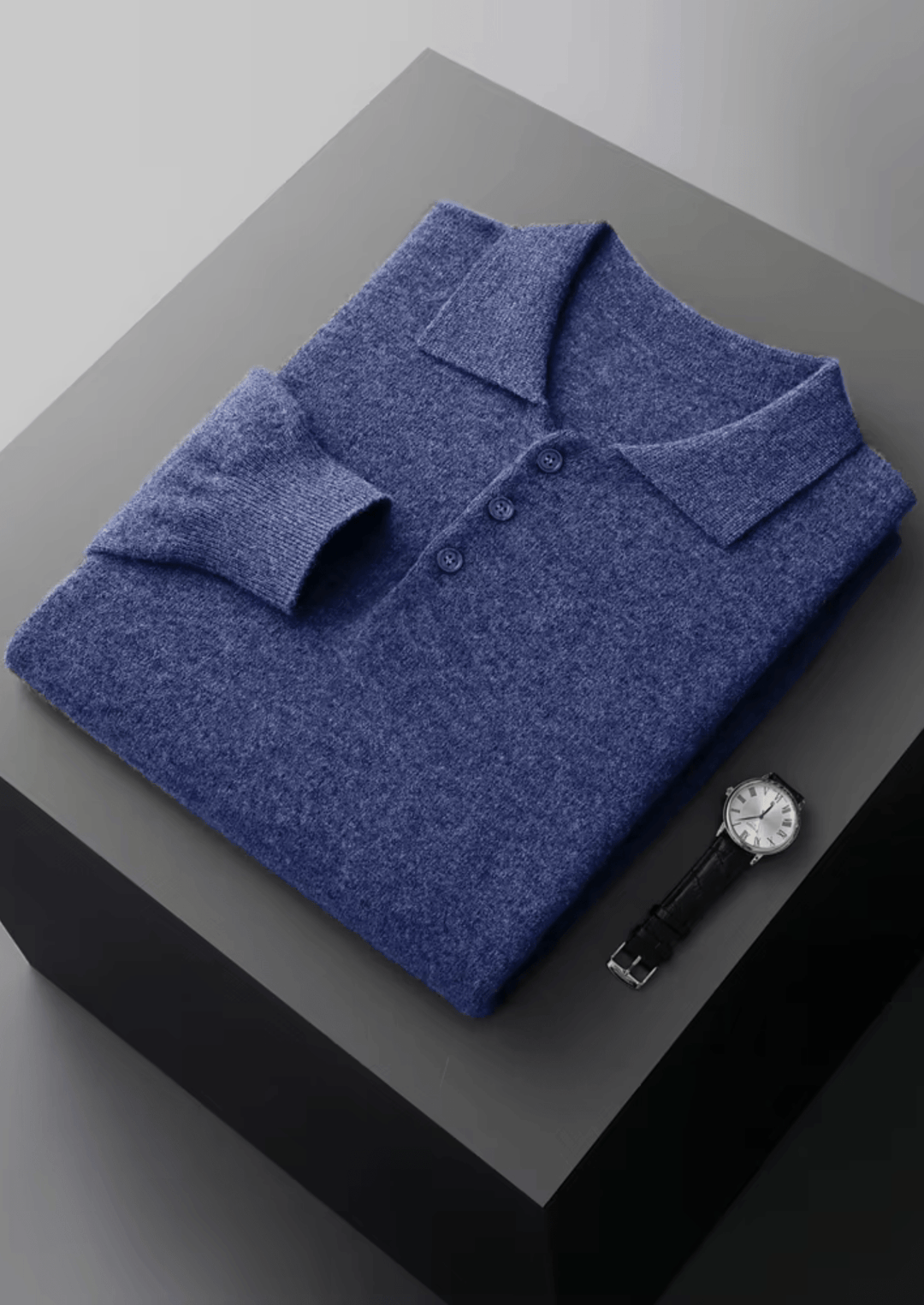 MERINO WOOL CLASSIC SWEATER POLO