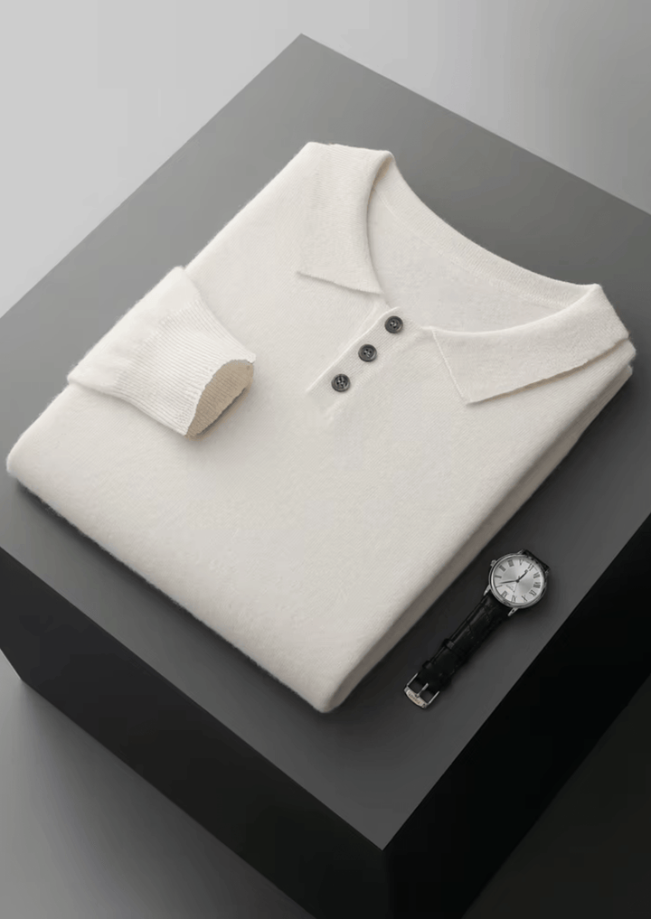 MERINO WOOL CLASSIC SWEATER POLO
