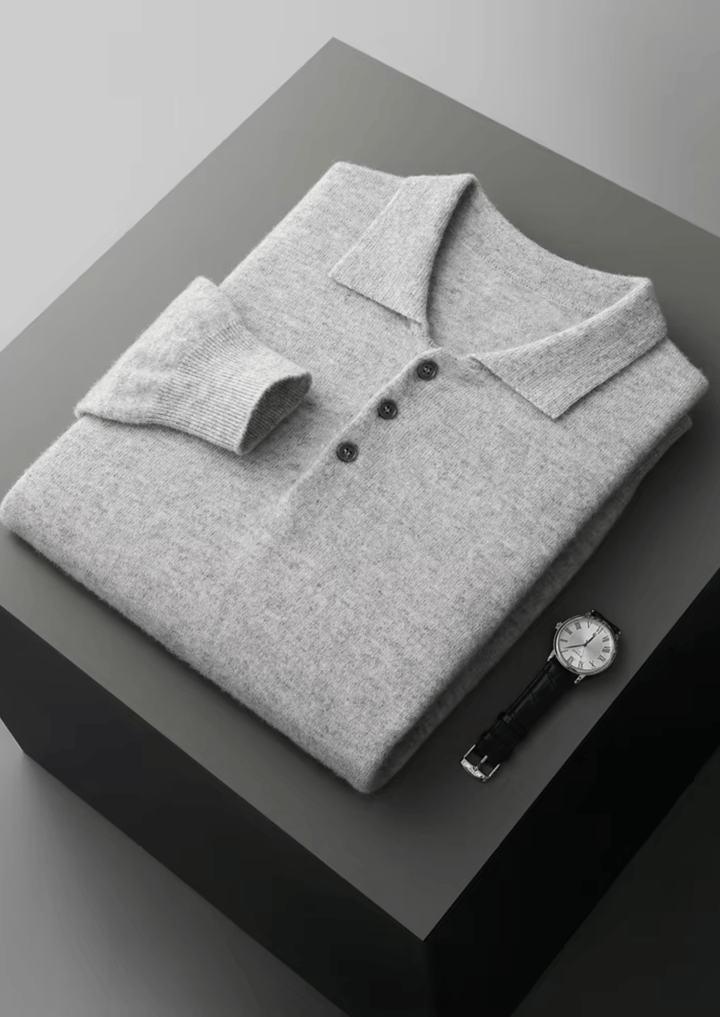 MERINO WOOL CLASSIC SWEATER POLO