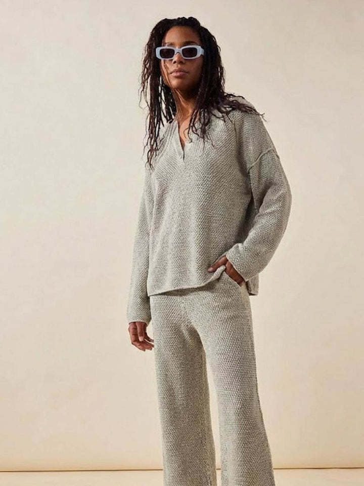 Multi-Weather Comfort: Two-Piece Oversized Set gray image 3 