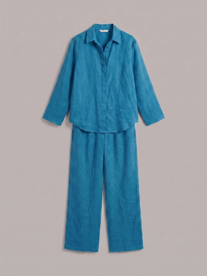 Pure Cotton Relaxed Set turquoise image 2 
