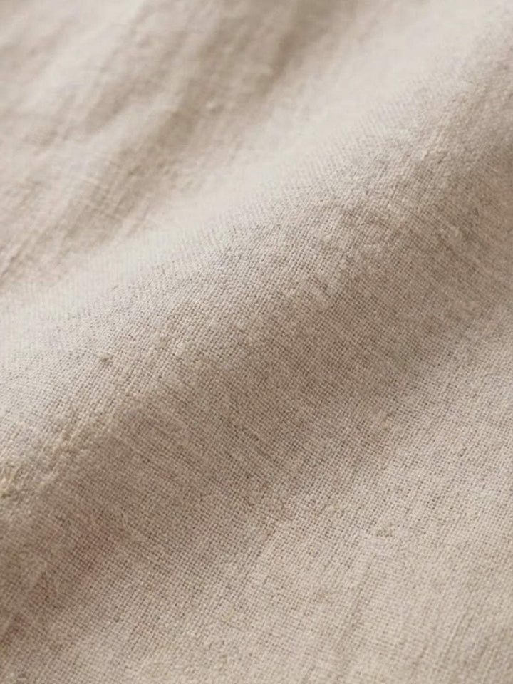 Pure Linen Age-Defying Button Detail Shirt beige image 5 