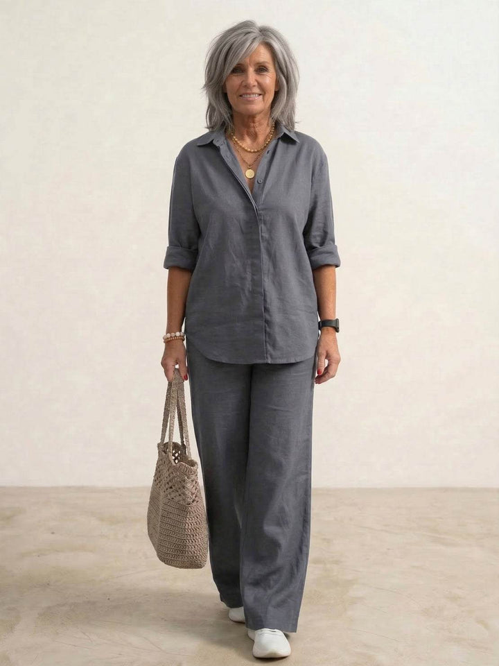 The Relaxed Shirt &amp; Trousers Two-Piece Set