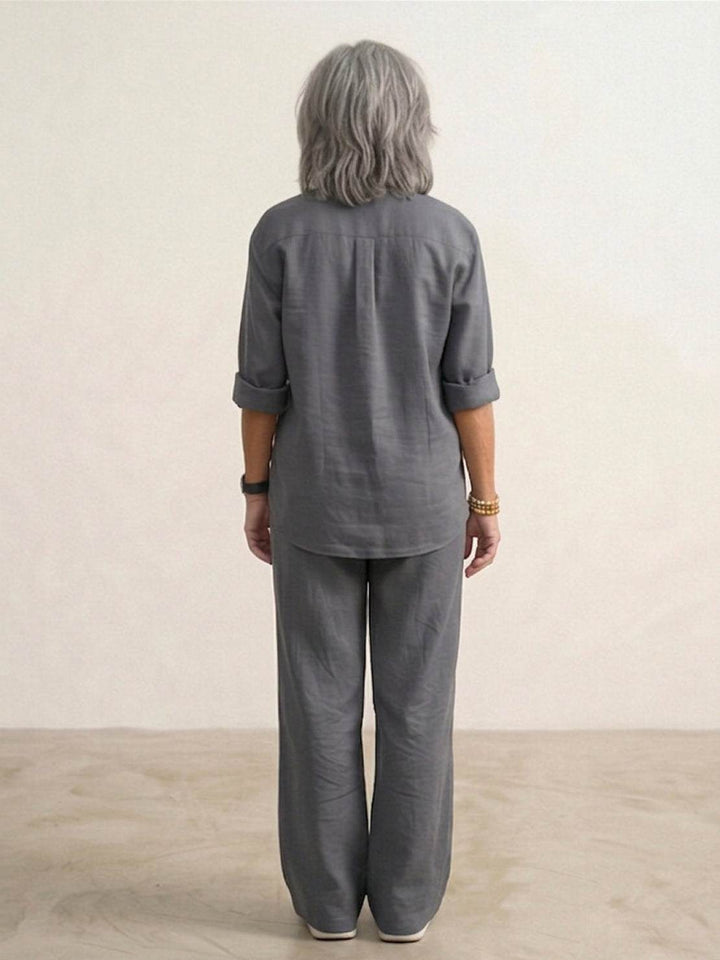 The Relaxed Shirt &amp; Trousers Two-Piece Set