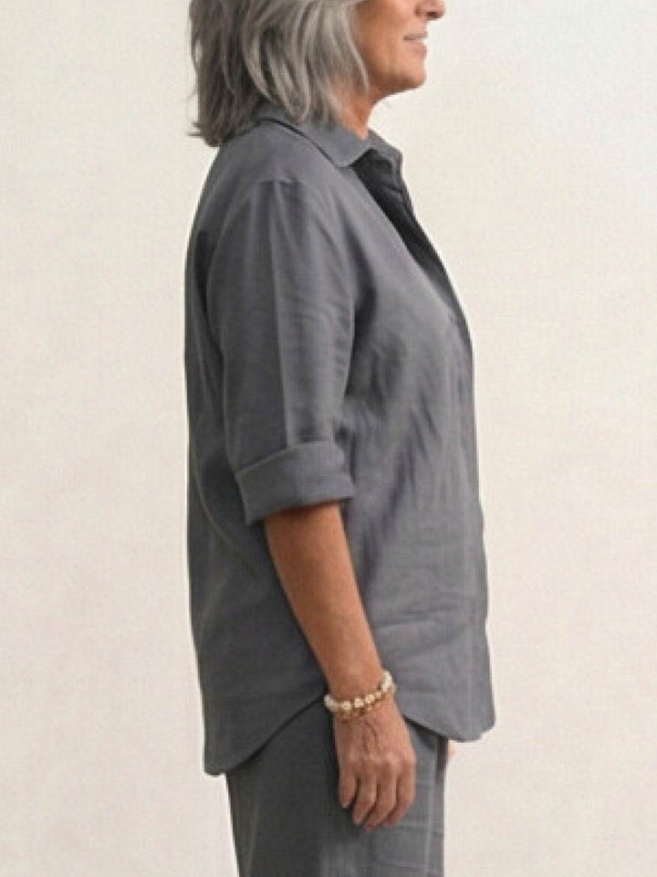 The Relaxed Shirt &amp; Trousers Two-Piece Set