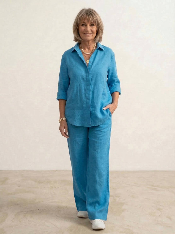 The Relaxed Shirt &amp; Trousers Two-Piece Set