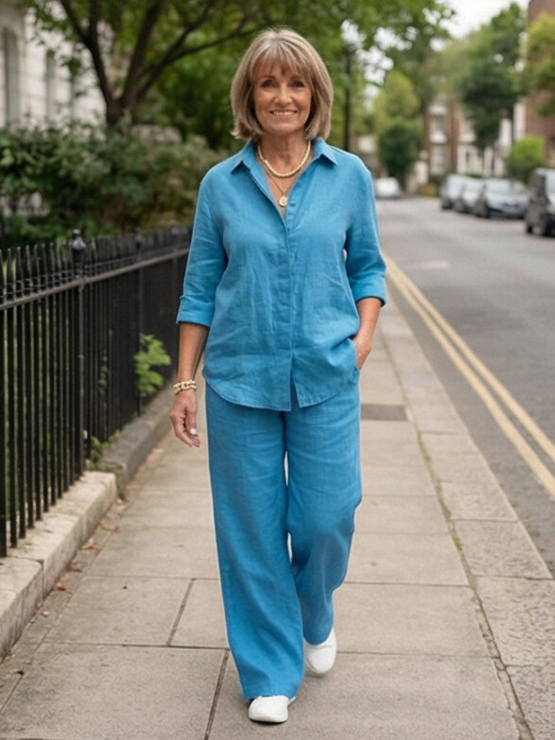 The Relaxed Shirt &amp; Trousers Two-Piece Set