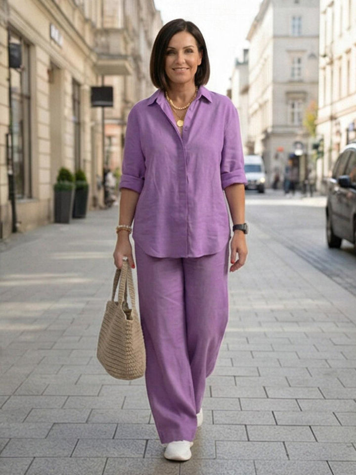 The Relaxed Shirt &amp; Trousers Two-Piece Set