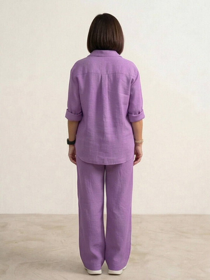 The Relaxed Shirt &amp; Trousers Two-Piece Set