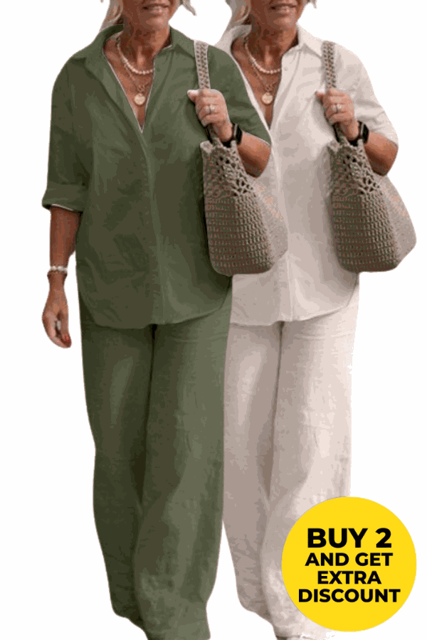 The Relaxed Shirt &amp; Trousers Two-Piece Set