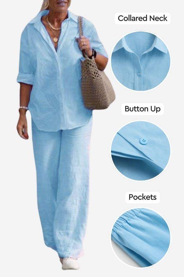 The Relaxed Shirt &amp; Trousers Two-Piece Set