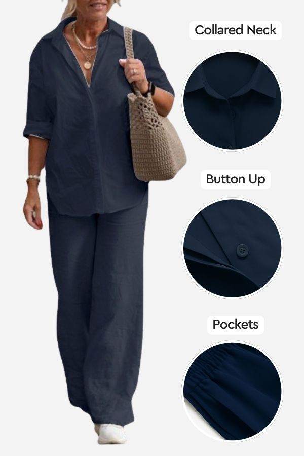 The Relaxed Shirt &amp; Trousers Two-Piece Set